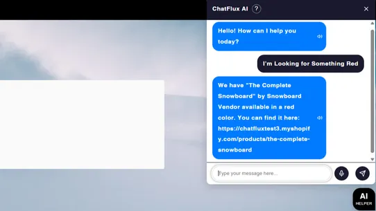 ChatFlux AI: All‑in‑1 Chat Bot screenshot