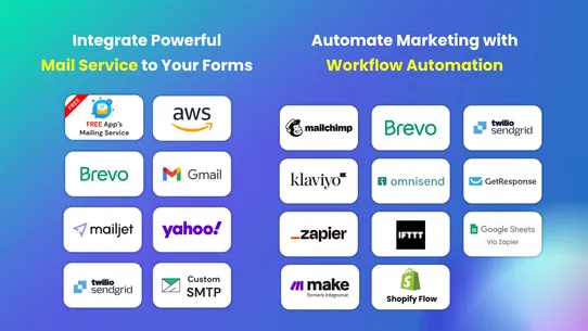 UpForm Contact Form &amp; Popup screenshot