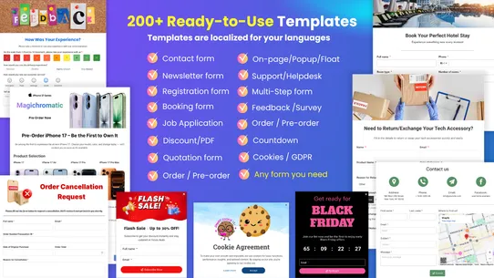 UpForm Contact Form &amp; Popup screenshot