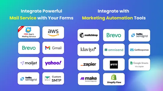 UpForm Contact Form &amp; Popup screenshot