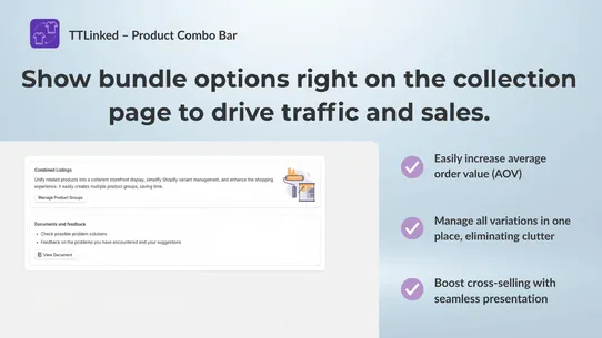 TTLinked – Combined Listings screenshot