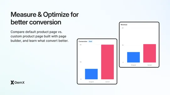 GemX: CRO &amp; A/B Testing screenshot