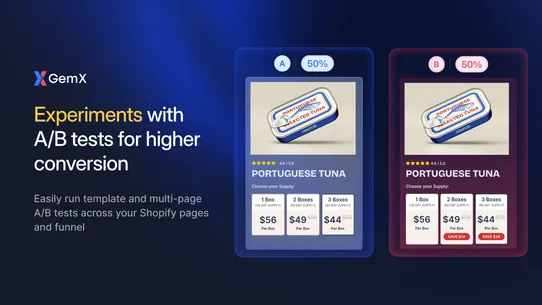 GemX: CRO &amp; A/B Testing screenshot