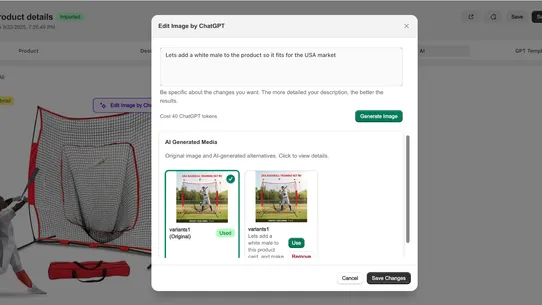 Temu AliExpress Dropshipping screenshot