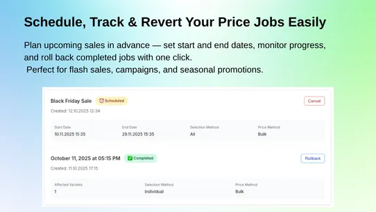 Nexra Bulk Price Editor screenshot