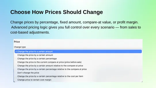 Nexra Bulk Price Editor screenshot