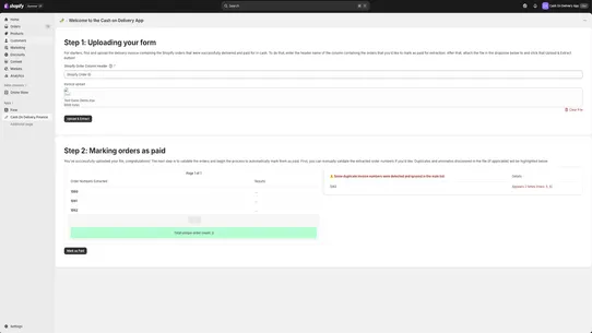 Cash On Delivery Finance screenshot