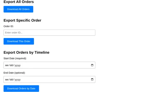 OrderPorter screenshot