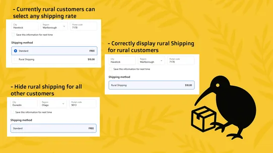 NZDev ‑ Rural Shipping NZ screenshot