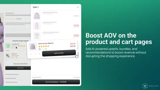 ReConvert Upsell &amp; Cross Sell! screenshot