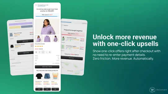 ReConvert Upsell &amp; Cross Sell! screenshot