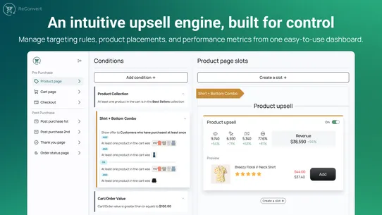 ReConvert Upsell &amp; Cross Sell! screenshot