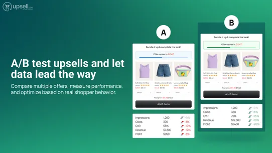 Upsell.com ex ReConvert screenshot