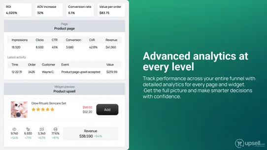 Upsell.com ex ReConvert screenshot