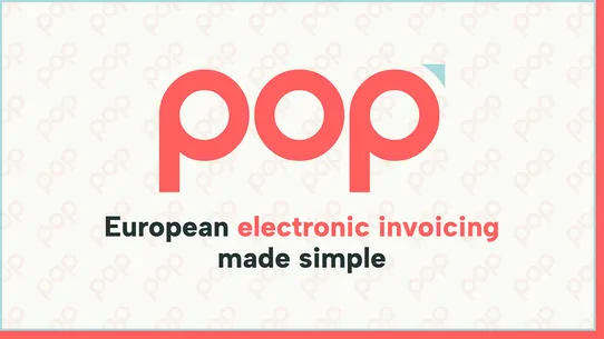 POP – European e‑invoicing screenshot