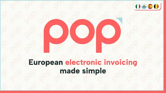 POP – European e‑invoicing screenshot