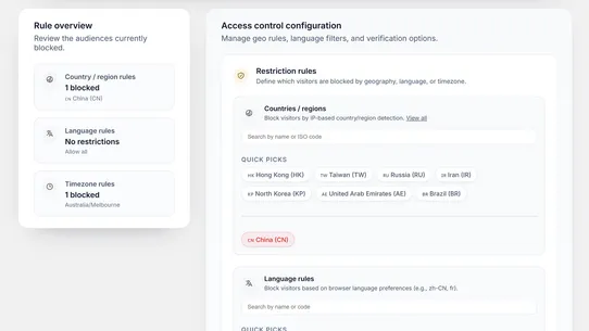 Easy Block Guard screenshot