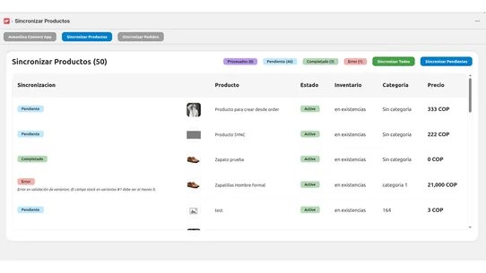 Aveonline Connect screenshot