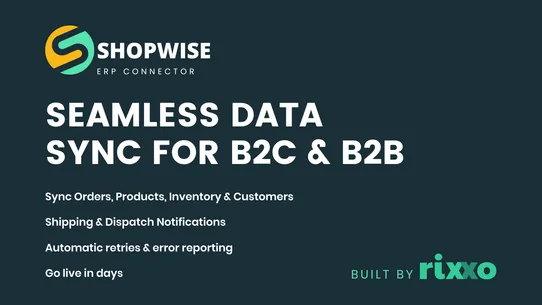 Shopwise ‑ Orderwise Connector screenshot