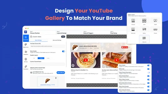 GA: Youtube Gallery screenshot