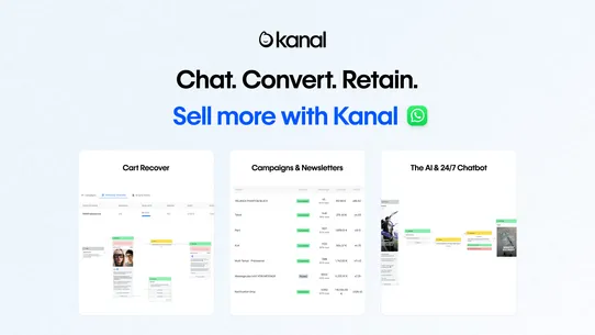 Kanal: AI Marketing+Chat screenshot