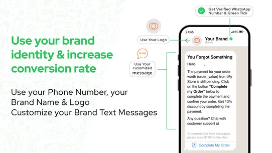 SweetHelp Chat &amp; Cart Recovery screenshot