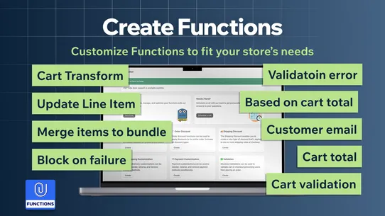 F: Function Builder screenshot