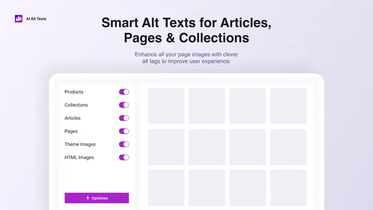 AI Alt Texts | Engage screenshot