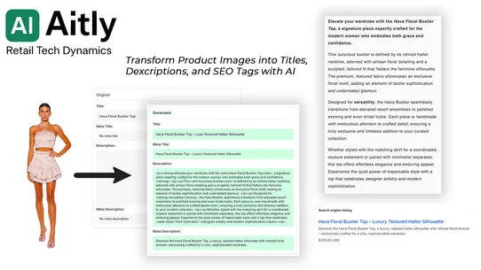 Aitly ‑ Complete Product SEO screenshot