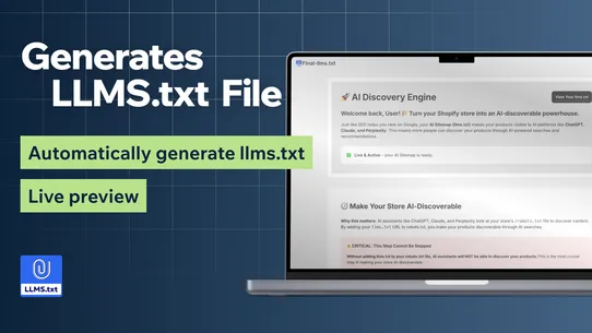 F: LLMS.txt screenshot