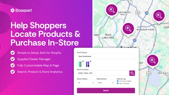 RP ProFind ‑ Product Locator screenshot