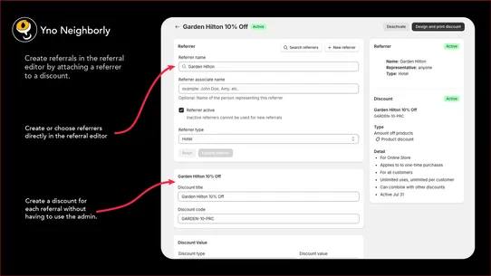 Yno Neighborly Referrals screenshot