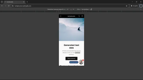 Booster: Social Chat Button screenshot