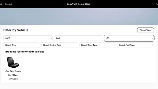 EasyYMM ‑ Year Make Model screenshot