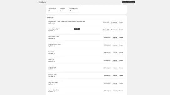 ACP Agentic Commerce Optimizer screenshot