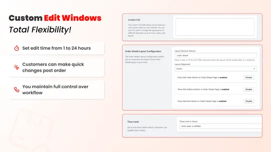 Atharva Edit Order screenshot