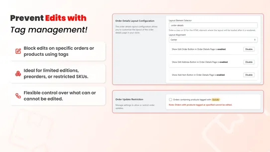 Atharva Edit Order screenshot