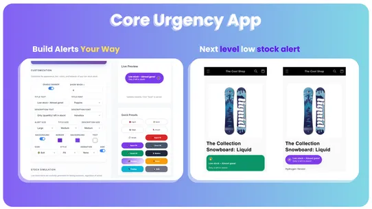 Core Urgency App screenshot