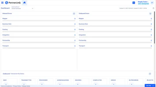 PartnerLinQ Fulfillment screenshot