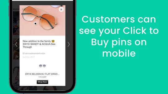 InstaShop: Shoppable Instagram screenshot