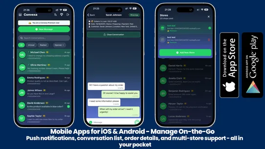 Convexa AI Turn Chats to Sales screenshot