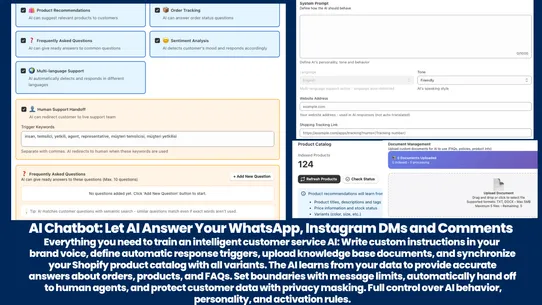 Convexa AI Turn Chats to Sales screenshot