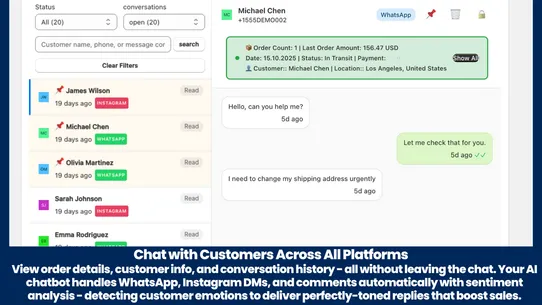 Convexa AI Turn Chats to Sales screenshot