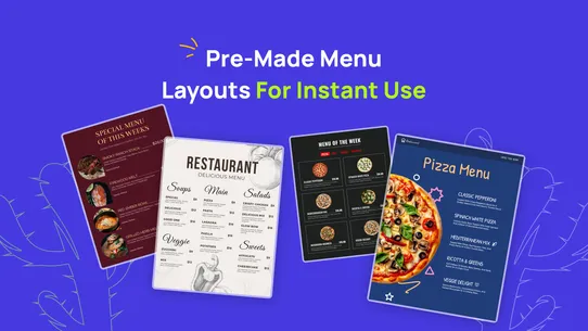 K: Restaurant Menu screenshot
