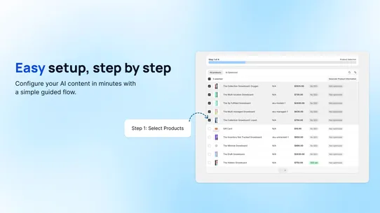 OIX ‑ AI Product Description screenshot