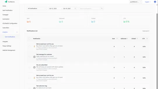 Pushfalcons screenshot