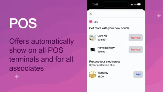 Uply ‑ Easy upsells for POS screenshot