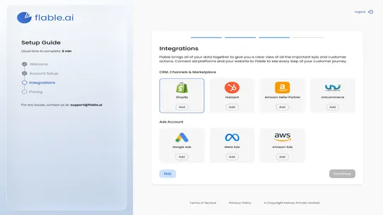 Flable AI – Insights to Action screenshot