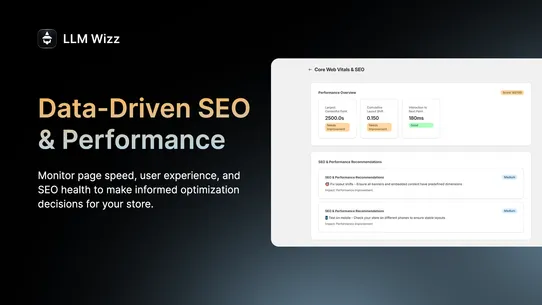 LLM Wizz – AI SEO &amp; AI Traffic screenshot