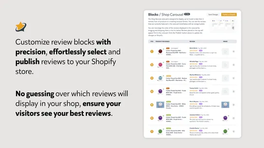 Reviewsion screenshot